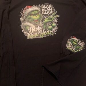 Green Zombie Graphic Design T-Shirt in Black